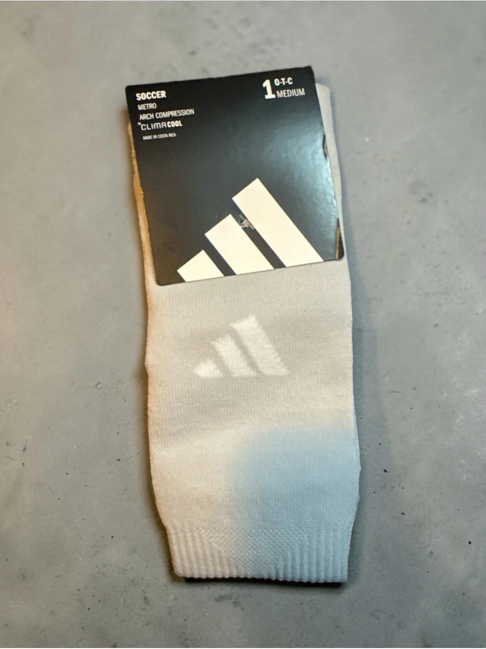 adidas Men’s Athletic Crew Socks - White